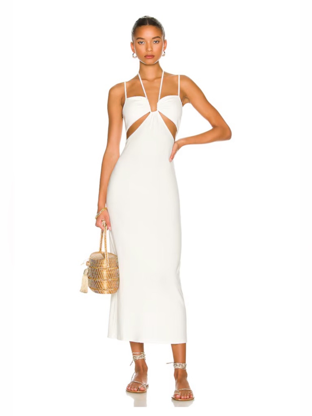 NWT L*SPACE Naomi Dress in Cream